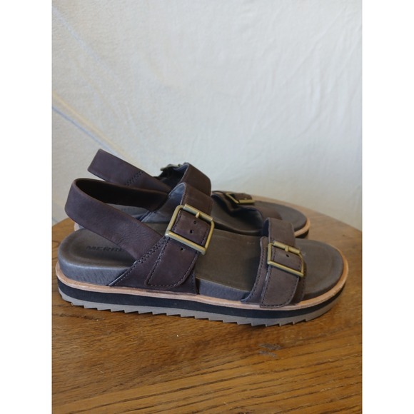 Merrell Shoes - Merrell Juno buckle backstreet sandals size 6